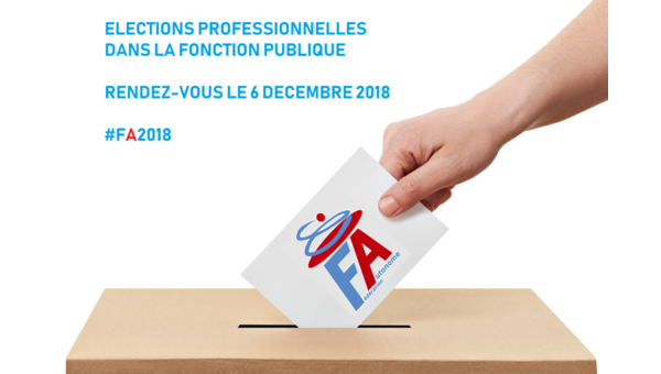 Elections professionnelles dans la Fonction Publique - Rendez-vous le 6 dÃ©cembre 2018