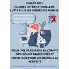 8 mars 2023 - Journée Internationale de Lutte pour les Droits des femmes