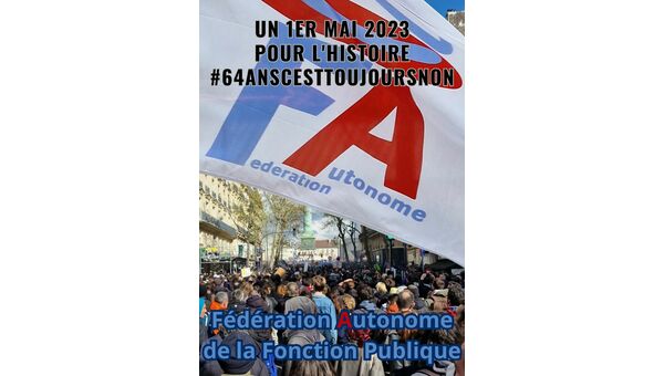 1er mai 2023 - Un 1er mai pour l'histoire #64anscesttoujoursnon