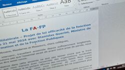 Réunion multilatérale – Projet de loi efficacité de la fonction publique du 21 mai 2024 avec Stanislas Guerini, Ministre de la Transformation et de la Fonction Publiques
