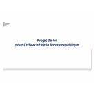 Projet de loi "Pour l'efficacité de la fonction publique" - Sept organisation syndicales représentatives de la fonction publique d'adresse au Ministre Stanislas Guerini